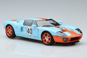 Ford GT Gulf Livery AUTOart 1:18 80513 Metal - imagen 5 de 8
