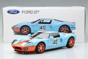 Ford GT Gulf Livery AUTOart 1:18 80513 Metal - imagen 8 de 8