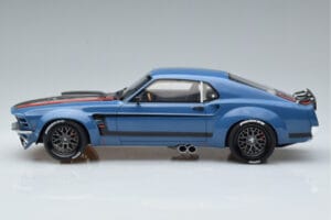 Ford Mustang Boss Cobra Ruffian Cars Azul GT Spirit 1:18 GT426 Resina - imagen 3 de 6