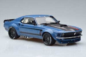 Ford Mustang Boss Cobra Ruffian Cars Azul GT Spirit 1:18 GT426 Resina - imagen 4 de 6