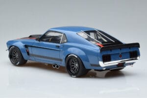 Ford Mustang Boss Cobra Ruffian Cars Azul GT Spirit 1:18 GT426 Resina - imagen 5 de 6