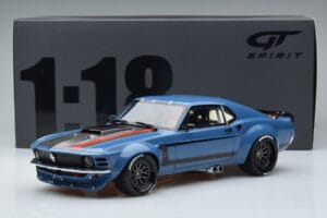 Ford Mustang Boss Cobra Ruffian Cars Azul GT Spirit 1:18 GT426 Resina - imagen 6 de 6