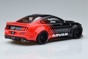 Ford Mustang S550 LB Works Liberty Walk Advan GT Spirit 1:18 KJ035 Resina - imagen 2 de 6
