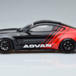 Ford Mustang S550 LB Works Liberty Walk Advan GT Spirit 1:18 KJ035 Resina - image 3 of 6