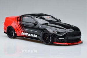 Ford Mustang S550 LB Works Liberty Walk Advan GT Spirit 1:18 KJ035 Resina - imagen 4 de 6