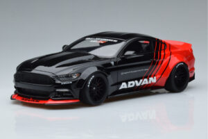 Ford Mustang S550 LB Works Liberty Walk Advan GT Spirit 1:18 KJ035 Resina
