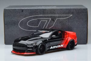 Ford Mustang S550 LB Works Liberty Walk Advan GT Spirit 1:18 KJ035 Resina - imagen 6 de 6