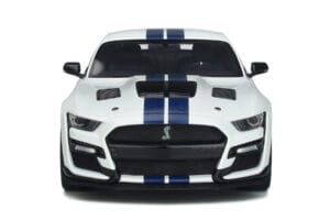 Ford Mustang Shelby GT500 S550 Dragon Snake Blanco GT Spirit 1:18 GT306 Resina - imagen 4 de 5