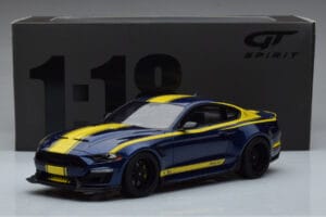 Ford Mustang S550 Shelby Super Snake Azul GT Spirit 1:18 GT871 Resina - imagen 6 de 6