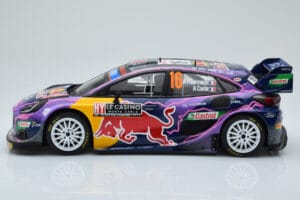 Ford Puma Rally1 WRC #16 A. Fourmaux / A. Coria Rally Monte Carlo 2022 IXO 1:18 18RMC111 Metal - imagen 3 de 6