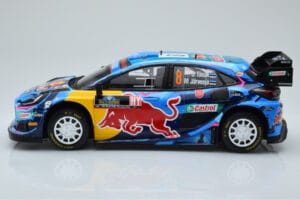 Ford Puma Rally1 WRC #8 O. Tanak / M. Jarveoja Winner Rally Sweden 2023 IXO 1:18 18RMC154A Metal - imagen 3 de 6