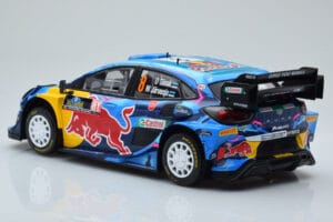 Ford Puma Rally1 WRC #8 O. Tanak / M. Jarveoja Winner Rally Sweden 2023 IXO 1:18 18RMC154A Metal - imagen 5 de 6