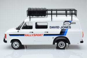 Ford Transit Mk2 Van Team David Jones Rally Assistance IXO 1:18 18RMC033XE Metal - imagen 3 de 6