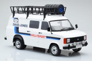 Ford Transit Mk2 Van Team David Jones Rally Assistance IXO 1:18 18RMC033XE Metal - imagen 4 de 6