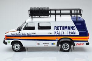 Ford Transit Mk2 Van Team Rothmans Rally Assistance IXO 1:18 18RMC057XE Metal - imagen 3 de 6