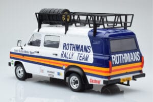 Ford Transit Mk2 Van Team Rothmans Rally Assistance IXO 1:18 18RMC057XE Metal - imagen 5 de 6