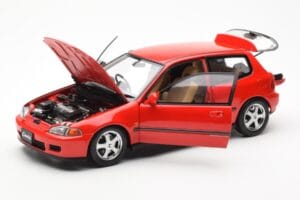 Honda Civic EG6 VTEC Rojo LCD 1:18 LCD18018-RE Metal - imagen 3 de 11