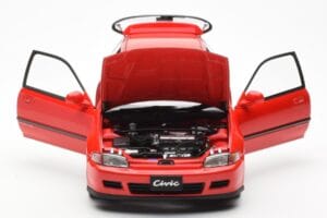Honda Civic EG6 VTEC Rojo LCD 1:18 LCD18018-RE Metal - imagen 5 de 11