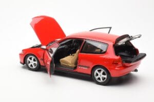 Honda Civic EG6 VTEC Rojo LCD 1:18 LCD18018-RE Metal - imagen 8 de 11