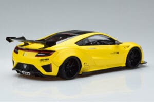 Honda NSX NC1 LB Works Liberty Walk Amarillo GT Spirit 1:18 KJ034 Resina - imagen 2 de 6