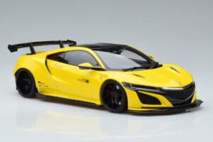 Honda NSX NC1 LB Works Liberty Walk Amarillo GT Spirit 1:18 KJ034 Resina - imagen 4 de 6