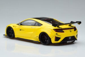 Honda NSX NC1 LB Works Liberty Walk Amarillo GT Spirit 1:18 KJ034 Resina - imagen 5 de 6