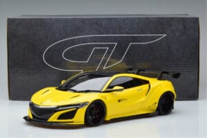 Honda NSX NC1 LB Works Liberty Walk Amarillo GT Spirit 1:18 KJ034 Resina - imagen 6 de 6