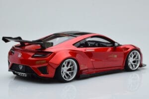 Honda NSX NC1 Liberty Walk Candy Rojo GT Spirit 1:18 GT245 Metal - imagen 2 de 6