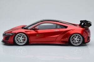Honda NSX NC1 Liberty Walk Candy Rojo GT Spirit 1:18 GT245 Metal - imagen 3 de 6