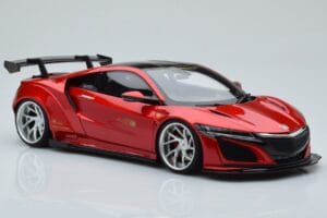 Honda NSX NC1 Liberty Walk Candy Rojo GT Spirit 1:18 GT245 Metal - imagen 4 de 6