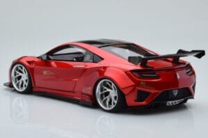 Honda NSX NC1 Liberty Walk Candy Rojo GT Spirit 1:18 GT245 Metal - imagen 5 de 6
