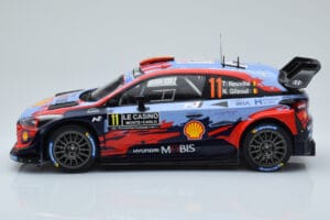 Hyundai i20 Coupe WRC #11 T. Neuville / N. Gilsoul Rally Monte Carlo 2020 IXO 1:18 18RMC067A Metal - imagen 3 de 6