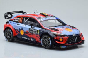 Hyundai i20 Coupe WRC #11 T. Neuville / N. Gilsoul Rally Monte Carlo 2020 IXO 1:18 18RMC067A Metal - imagen 4 de 6