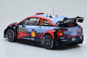 Hyundai i20 Coupe WRC #11 T. Neuville / N. Gilsoul Rally Monte Carlo 2020 IXO 1:18 18RMC067A Metal - imagen 5 de 6