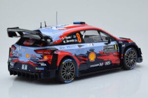 Hyundai i20 Coupe WRC #8 O. Tanak / M. Jarveoja Rally Monte Carlo 2020 IXO 1:18 18RMC067C Metal - imagen 2 de 6