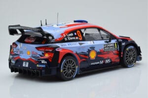 Hyundai i20 Coupe WRC #9 S. Loeb / I. Galmiche Rally Monte Carlo 2020 IXO 1:18 18RMC067B Metal - imagen 2 de 6