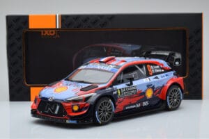 Hyundai i20 Coupe WRC #9 S. Loeb / I. Galmiche Rally Monte Carlo 2020 IXO 1:18 18RMC067B Metal - imagen 6 de 6