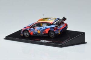 Hyundai i20 N Rally1 #11 T. Neuville / M. Wydaeghe Rally Finland 2022 IXO 1:43 RAM866 Metal - imagen 3 de 4