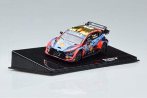 Hyundai i20 N Rally1 #11 T. Neuville / M. Wydaeghe Safari Rally Kenya 2022 IXO 1:43 RAM855 Metal - imagen 2 de 4