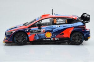 Hyundai i20 N Rally1 #11 T. Neuville / M. Wydaeghe Rally Monte Carlo 2022 IXO 1:18 18RMC112 Metal - imagen 3 de 6