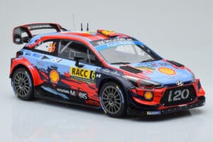 Hyundai i20 Coupe WRC #6 D. Sordo / C. del Barrio Rally Catalunya 2019 IXO 1:18 18RMC052C Metal - imagen 4 de 6