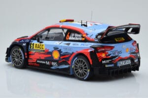Hyundai i20 Coupe WRC #6 D. Sordo / C. del Barrio Rally Catalunya 2019 IXO 1:18 18RMC052C Metal - imagen 5 de 6