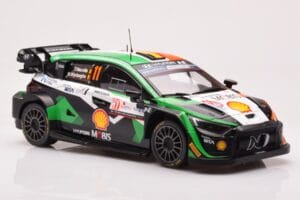 Hyundai i20 N Rally1 #11 T. Neuville / M. Wydaeghe Rally Croatia 2023 IXO 1:18 18RMC160A Metal - imagen 4 de 6
