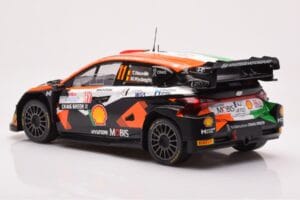 Hyundai i20 N Rally1 #11 T. Neuville / M. Wydaeghe Rally Croatia 2023 IXO 1:18 18RMC160A Metal - imagen 5 de 6