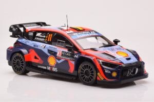 Hyundai i20 N Rally1 #11 T. Neuville / M. Wydaeghe Rally Monte Carlo 2023 IXO 1:18 18RMC153A Metal - imagen 4 de 6