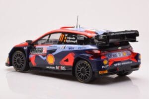 Hyundai i20 N Rally1 #11 T. Neuville / M. Wydaeghe Rally Monte Carlo 2023 IXO 1:18 18RMC153A Metal - imagen 5 de 6