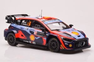 Hyundai i20 N Rally1 #6 D. Sordo / C. Carrera Rally Monte Carlo 2023 IXO 1:18 18RMC153B Metal - imagen 4 de 6