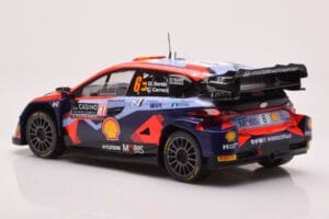 Hyundai i20 N Rally1 #6 D. Sordo / C. Carrera Rally Monte Carlo 2023 IXO 1:18 18RMC153B Metal - imagen 5 de 6