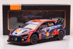 Hyundai i20 N Rally1 #6 D. Sordo / C. Carrera Rally Monte Carlo 2023 IXO 1:18 18RMC153B Metal - imagen 6 de 6