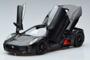 Jaguar C-X75 Negro Almost Real 1:18 810605 Metal - imagen 2 de 7